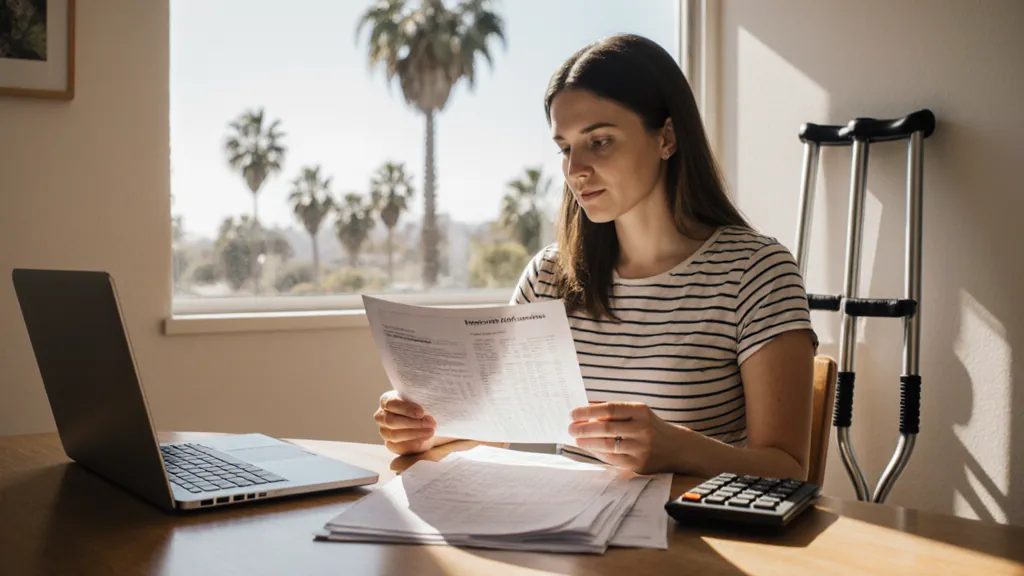 Lost Wages After a Car Accident in California